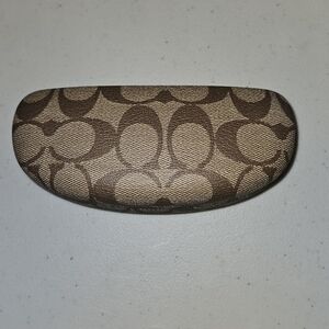 Brown Patterned Women's Accessory Case